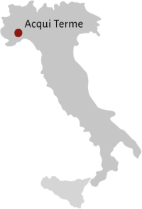 Acqui Terme, Piemont, Italien